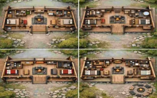 modern viking longhouse floor plan