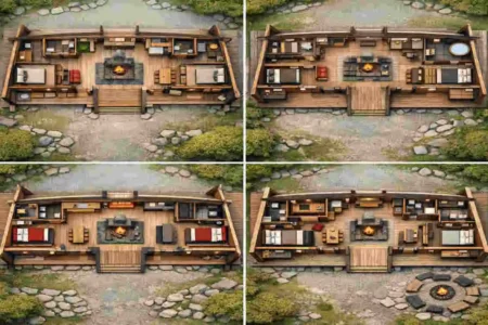 modern viking longhouse floor plan