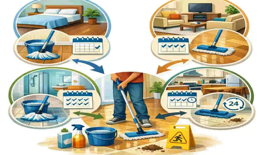 how often should you mop your floors