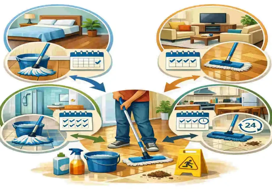how often should you mop your floors