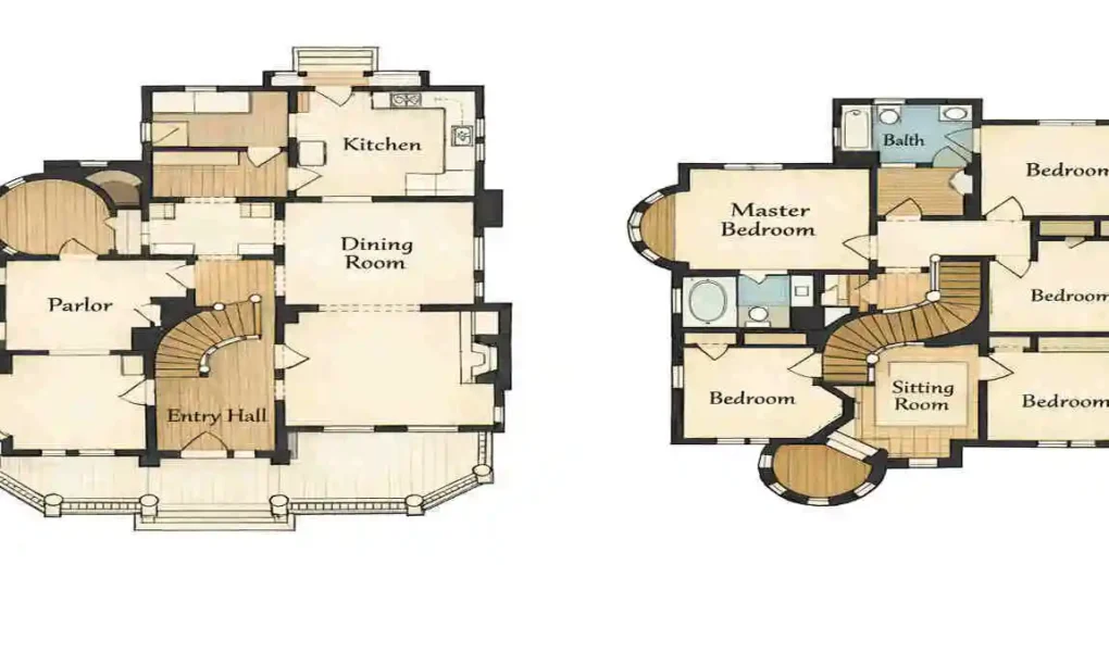 Victorian House Floor Plans