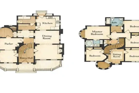 Victorian House Floor Plans