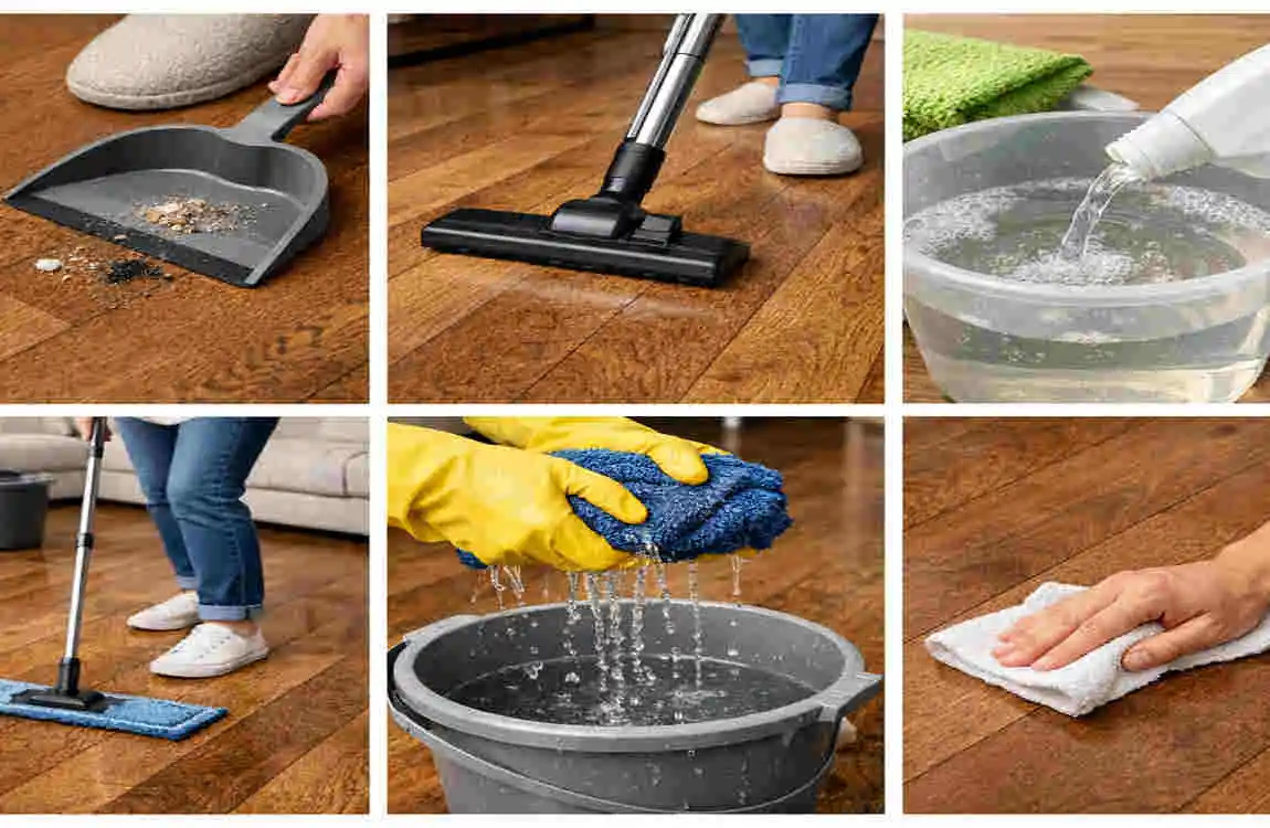 best wood floor cleaning solution