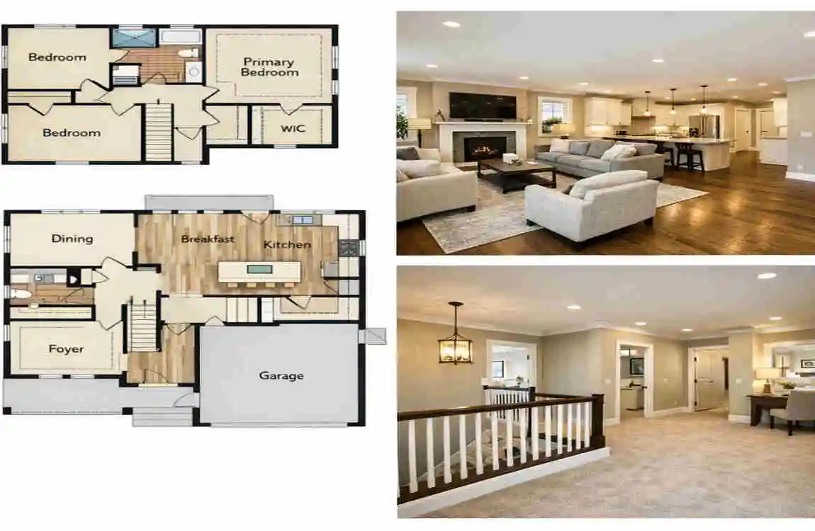 Harvard Floor Plan at Home