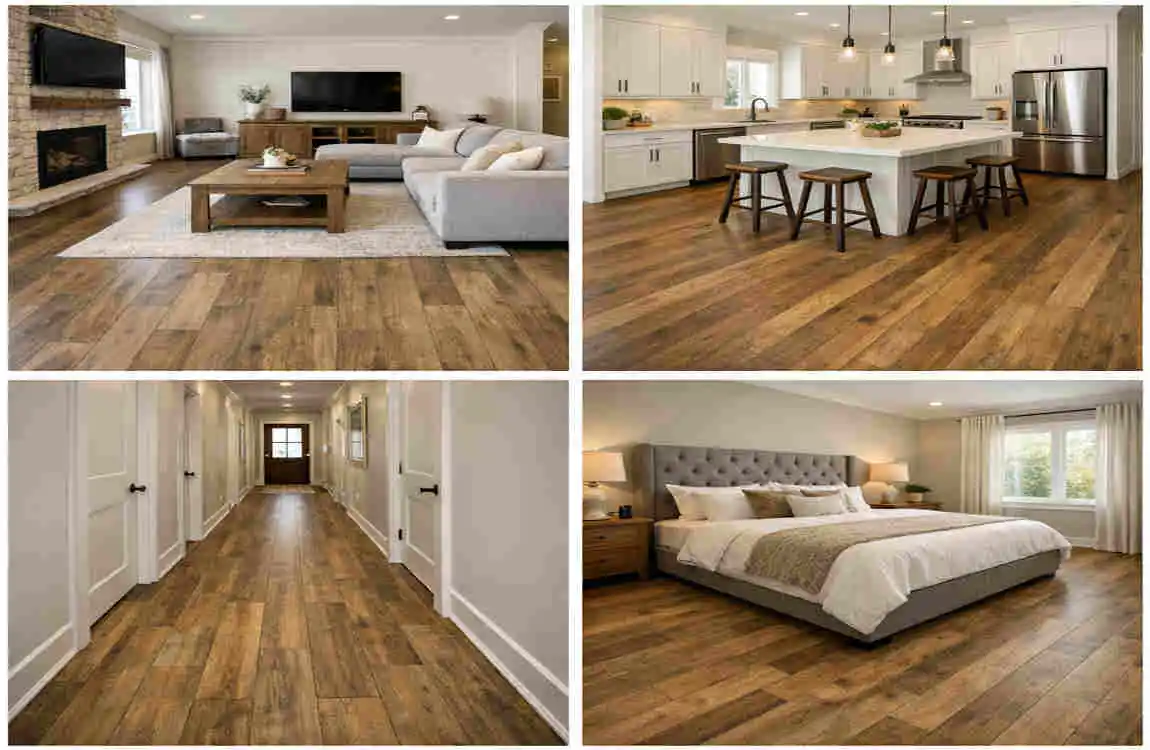 which direction to lay vinyl plank flooring