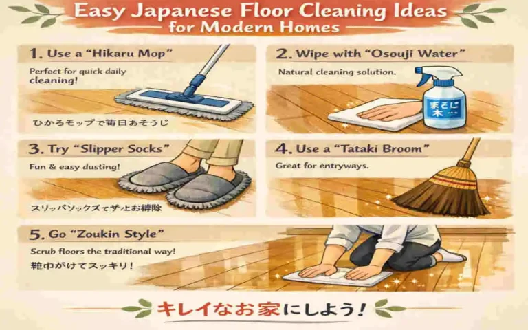 best japanese floor cleaning idea