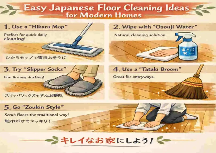 best japanese floor cleaning idea