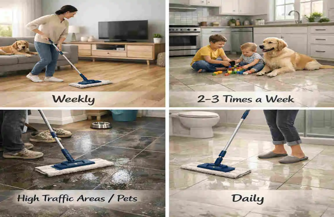 how often should you mop your floors