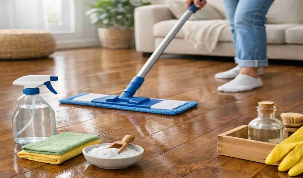 best wood floor cleaning solution