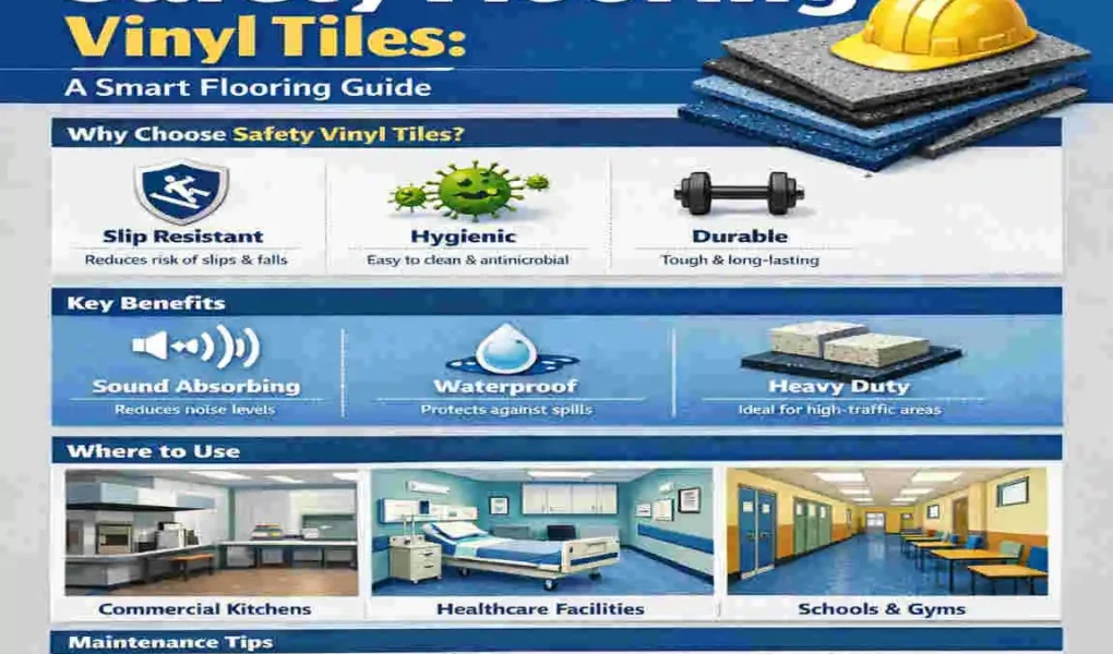 safety flooring vinyl tiles