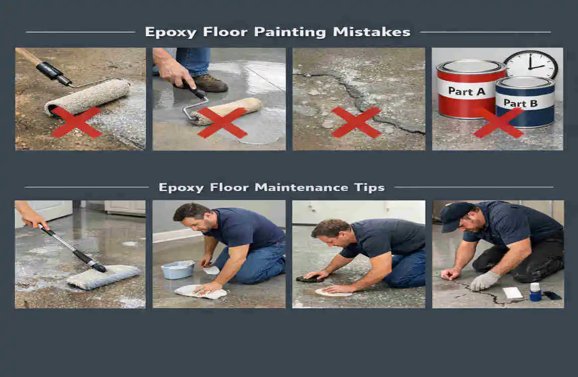 How to Apply Epoxy Floor Paint