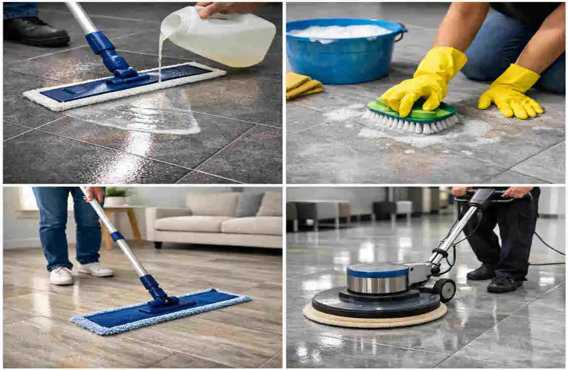 how to install vinyl floor tiles with glue