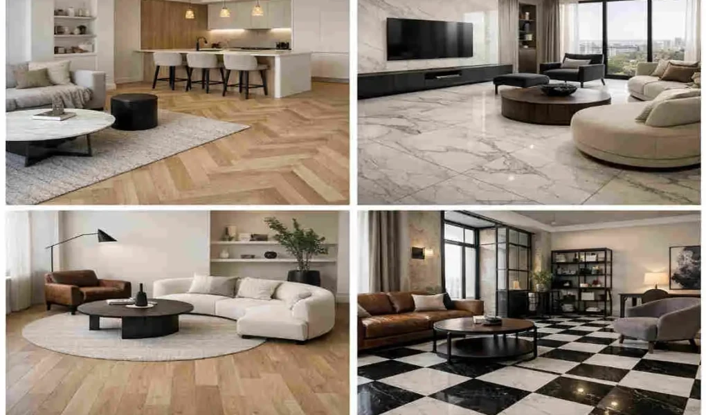 apartment flooring design