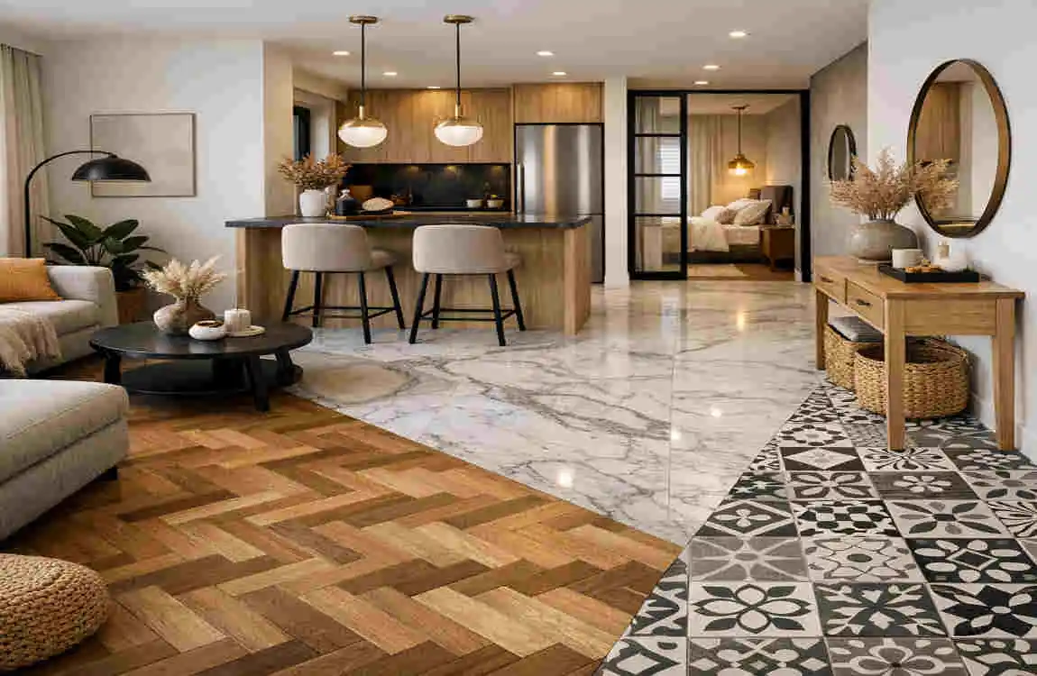 apartment flooring design