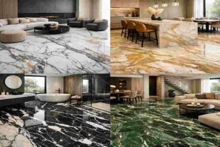 marble floor paint colour design