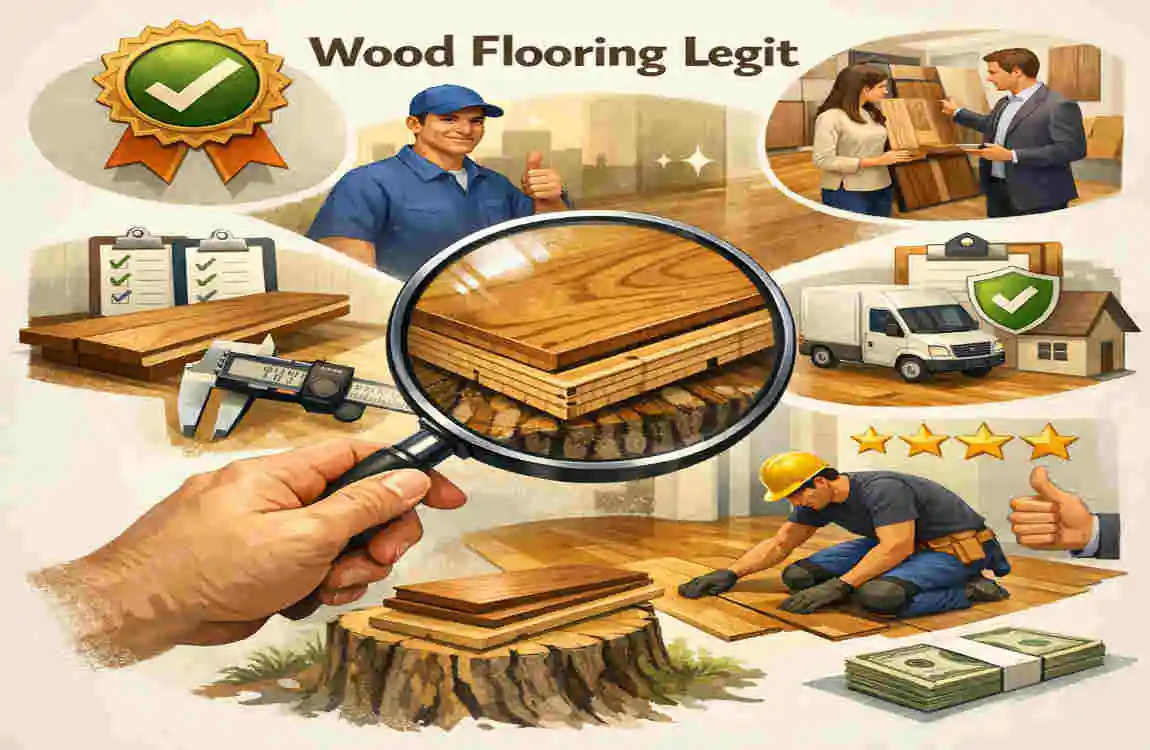 wood flooring legit