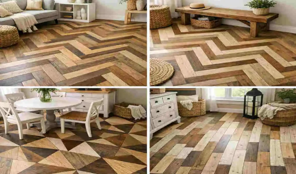 pattern wood flooring design