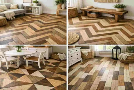 pattern wood flooring design