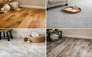 what are the four main types of flooring?